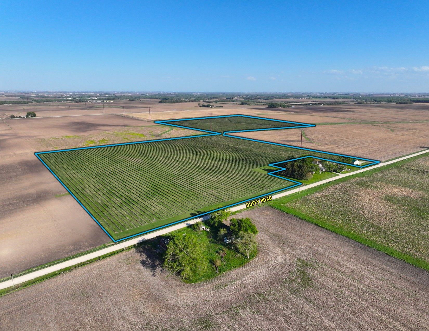 Listing Photo: Black-Hawk-County-Iowa-Farm-Aerial-Image